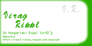 virag rippl business card